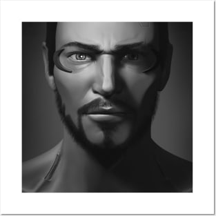 Adam Jensen Deus Ex Posters and Art